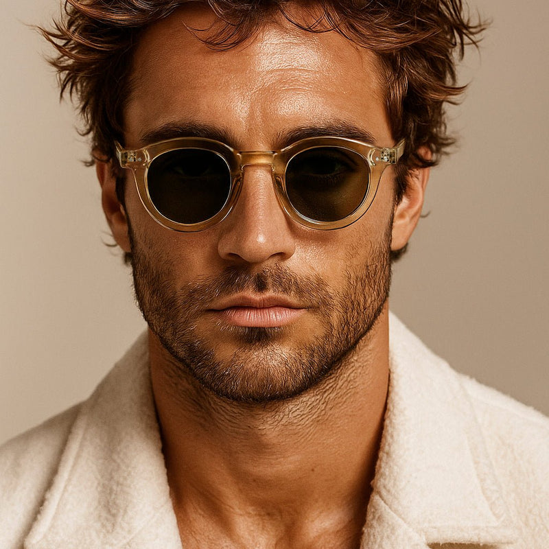 Round sunglasses design: How structure and light work