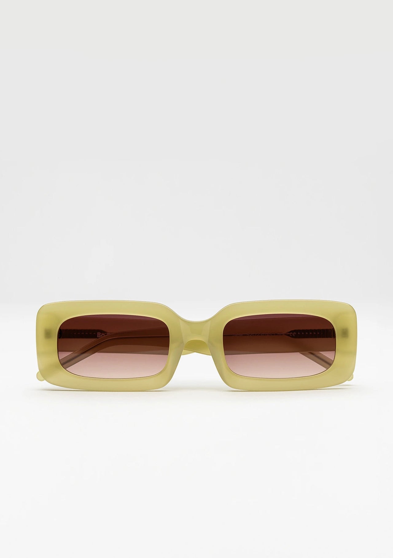 Jane Olive Green Bold Rectangular Women’s Sunglasses - Bo Bo Noir